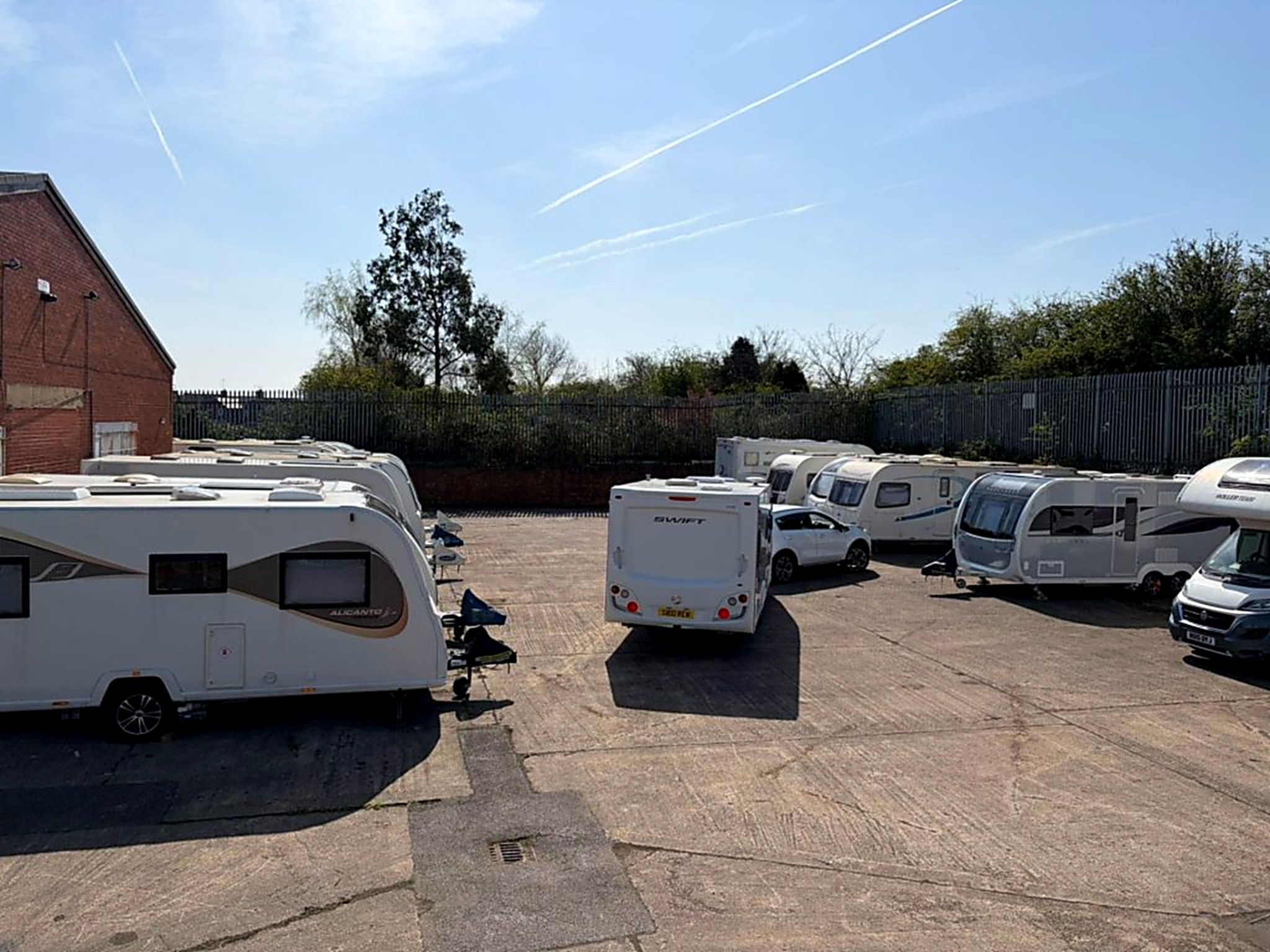 Aerial view of MTS Storage